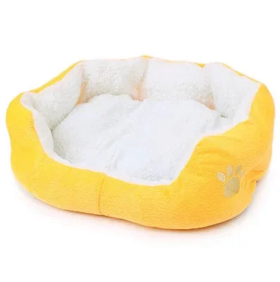 Washable Super Soft Dog Bed Pet Bed Mat Supplies Plush Cat Mat Small and Large Size Lambswool Kennel Teddy Bichon