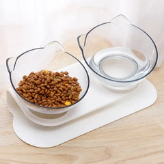 Non-Slip Double Cat Bowl Dog Bowl With Stand Pet Feeding Cat Water Bowl For Cats Food Pet Bowls For Dogs Feeder Product Supplies