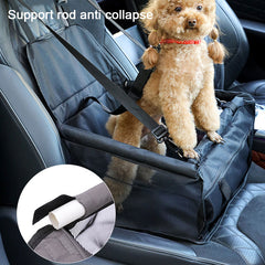 Dog Car Seat Cover Folding Hammock Pet Carriers Bag Basket Carrying for Cats Stable Foldable Travel Pet Dog Car Seat