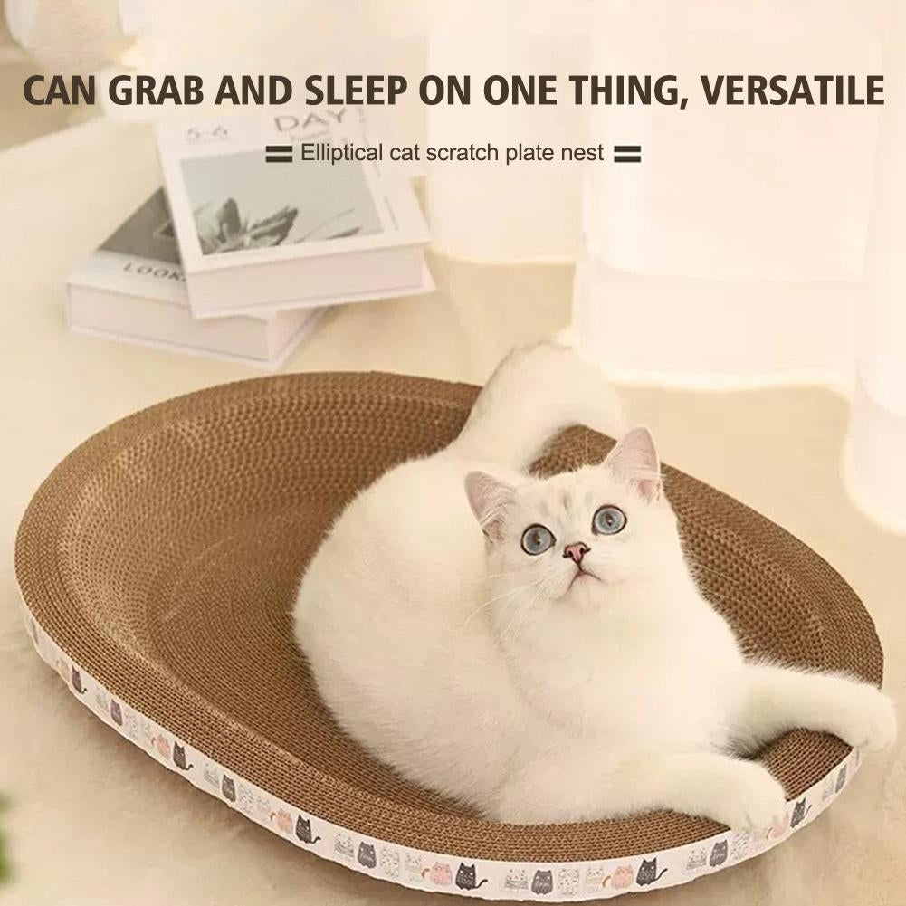 Corrugated Cat Scratcher Cat Scrapers Cat Scratching Board Corrugated Cardboard Grinding Nails Interactive Protecting Furniture