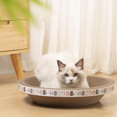 Corrugated Cat Scratcher Cat Scrapers Cat Scratching Board Corrugated Cardboard Grinding Nails Interactive Protecting Furniture